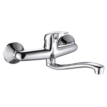 Single Handle Wall Mounted Kitchen Mixer